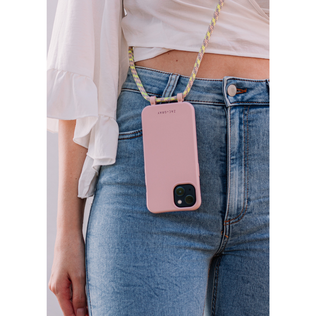 Samsung S25 Ultra ROSÉ PINK CASE + CORD