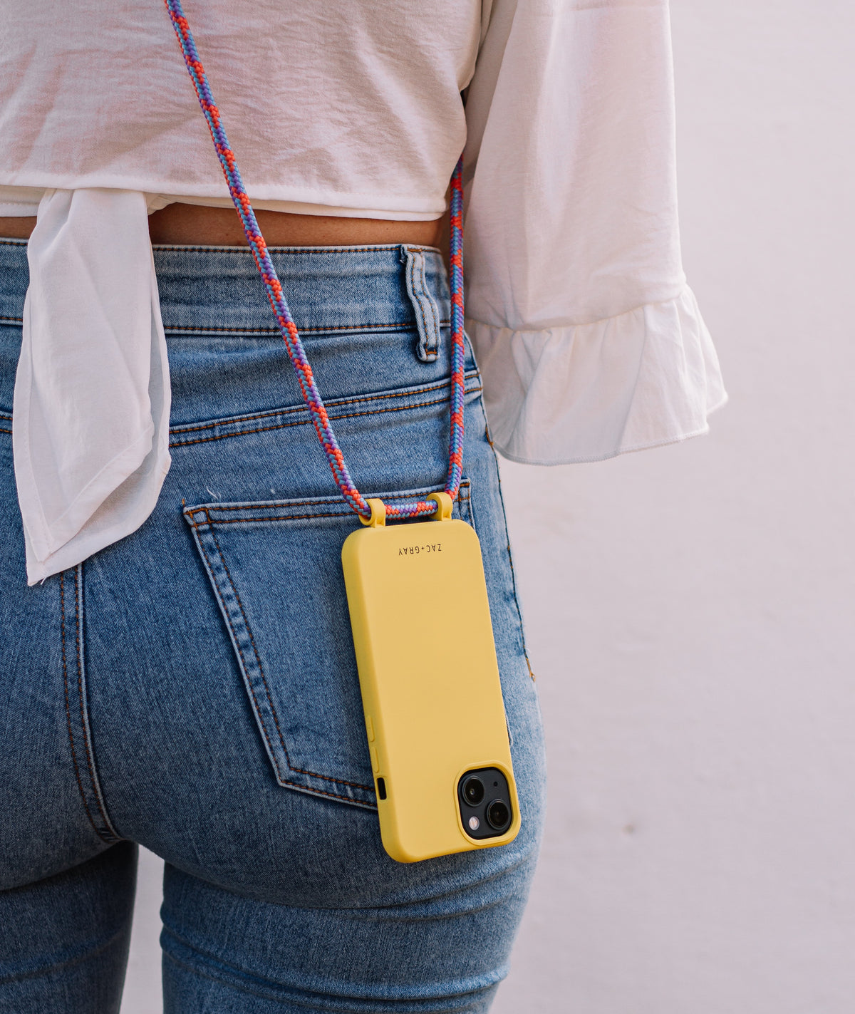 iPhone 13 Pro Max SUNSHINE YELLOW CASE + CORAL REEF CORD