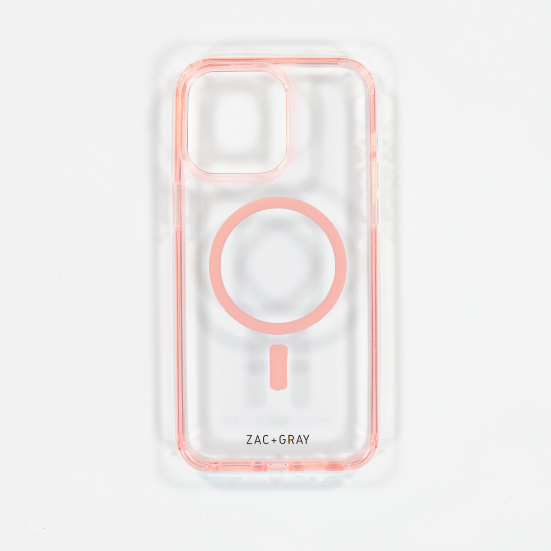 PINK TRANSPARENT CASE - MAGSAFE