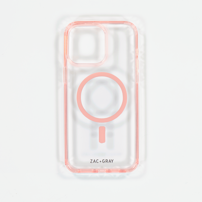 PINK TRANSPARENT CASE - MAGSAFE