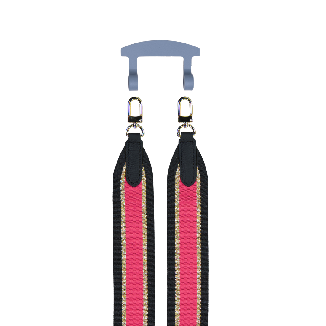 PATTERNED STRAP + HOOK