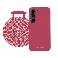 Samsung S26 RASPBERRY RED CASE + CORD