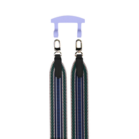 PATTERNED STRAP + HOOK