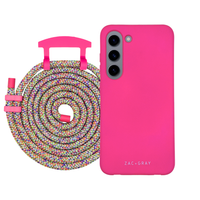 Samsung S23 HOT PINK CASE + CORD