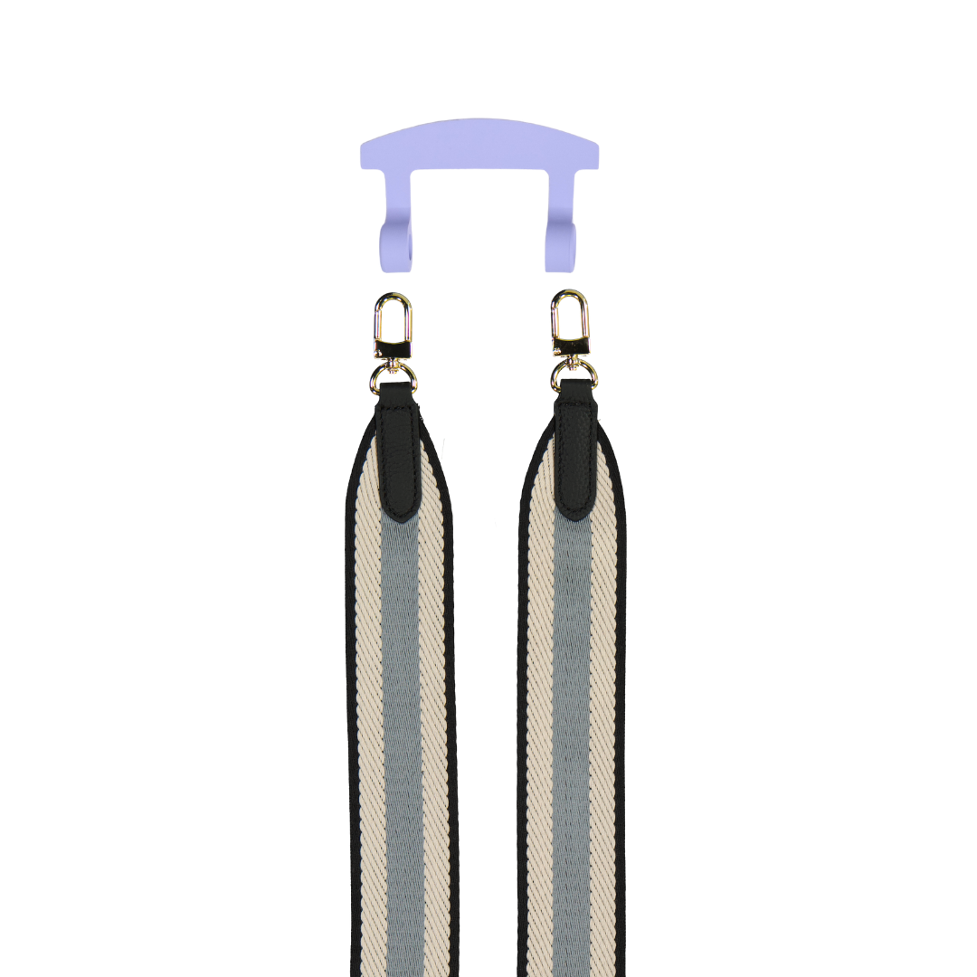 PATTERNED STRAP + HOOK