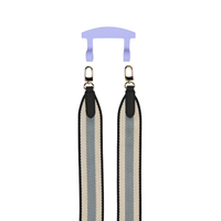 PATTERNED STRAP + HOOK