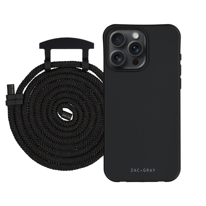 iPhone 17 Pro Max MIDNIGHT BLACK CASE + CORD