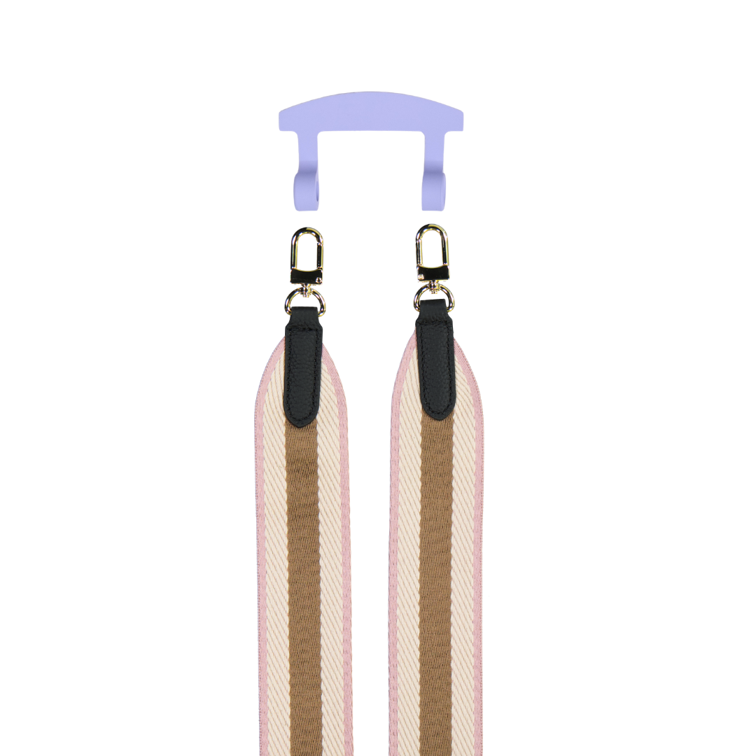 PATTERNED STRAP + HOOK