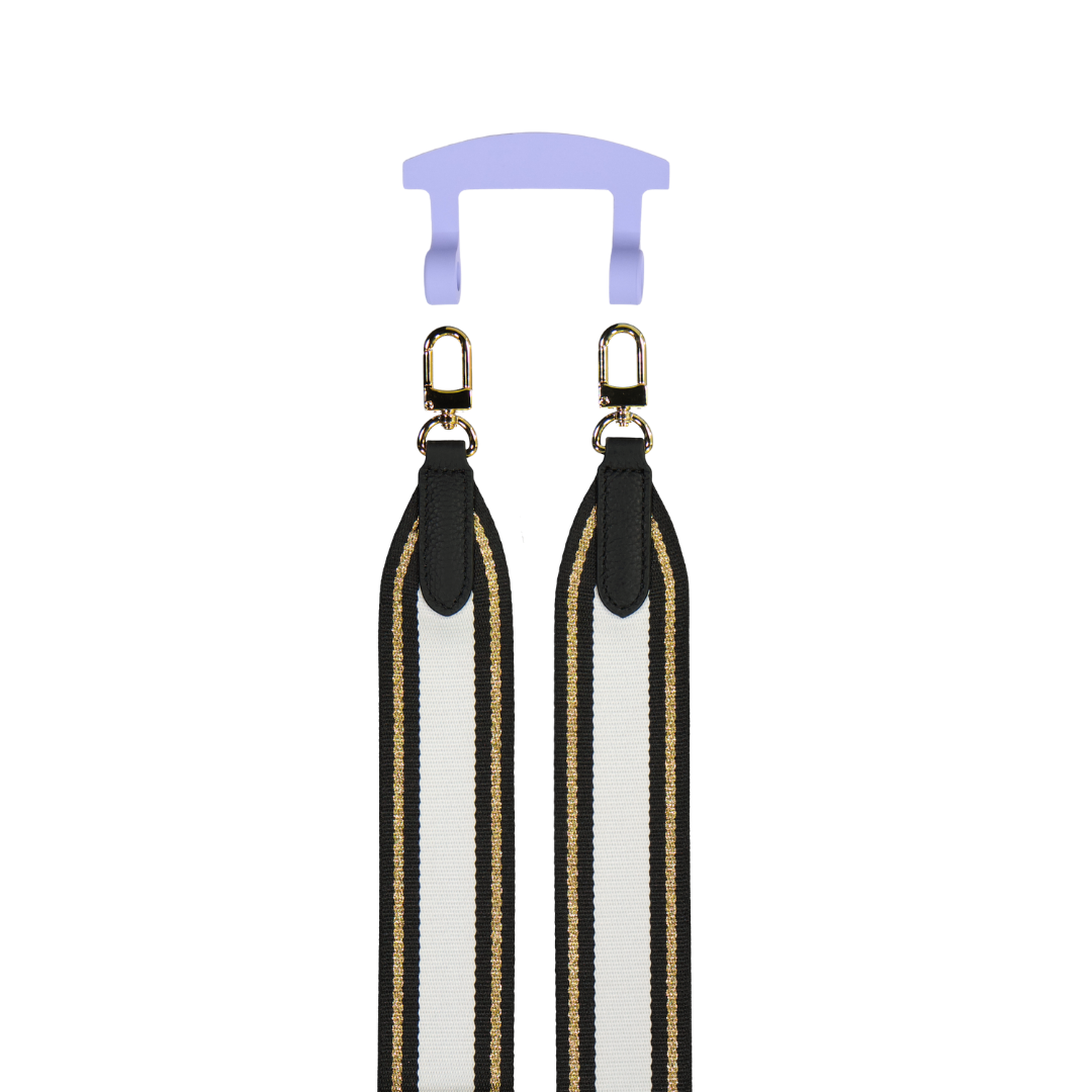 PATTERNED STRAP + HOOK