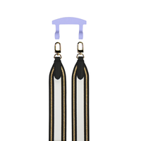 PATTERNED STRAP + HOOK