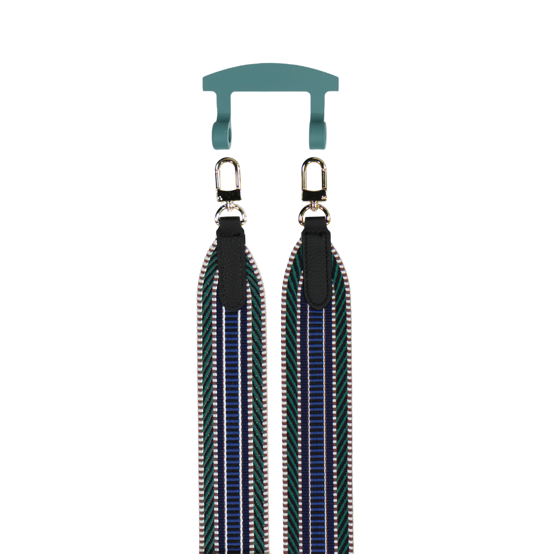 PATTERNED STRAP + HOOK