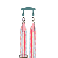 PATTERNED STRAP + HOOK