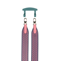 PATTERNED STRAP + HOOK