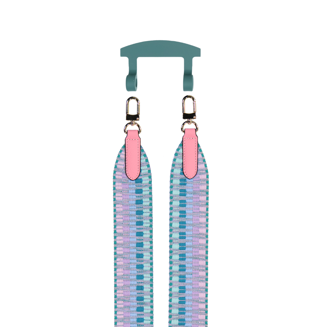 PATTERNED STRAP + HOOK