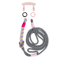 ELECTRIC BLOOM KNOTTED CORD + HOOK