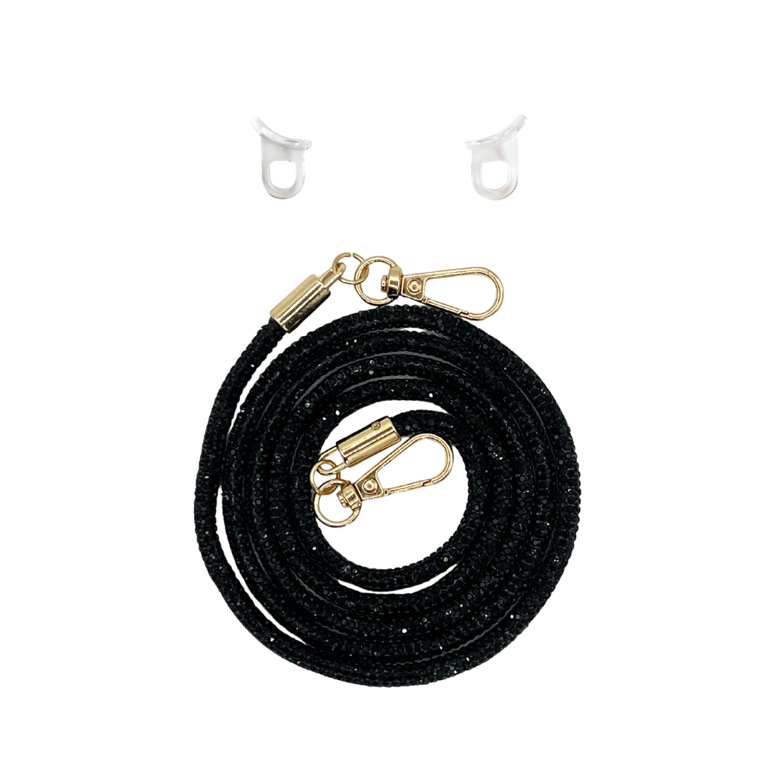 CRYSTAL CORD + RINGS