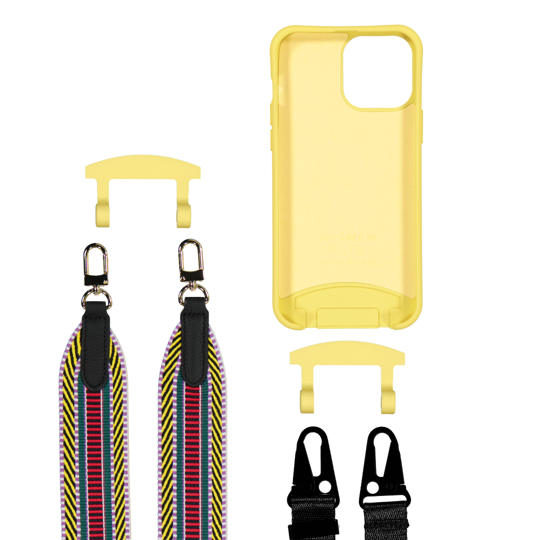 PATTERNED STRAP + HOOK