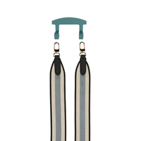 PATTERNED STRAP + HOOK