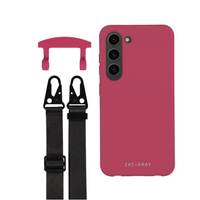 Samsung S24 RASPBERRY RED CASE + STRAP