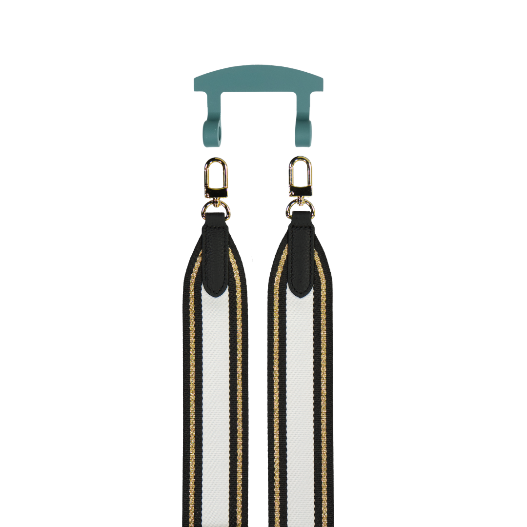 PATTERNED STRAP + HOOK