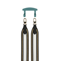 PATTERNED STRAP + HOOK