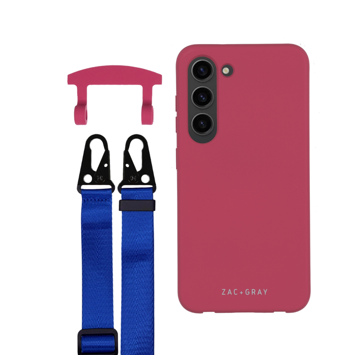 Samsung S26 RASPBERRY RED CASE + STRAP