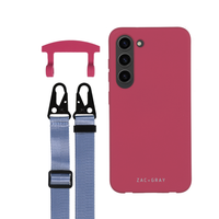 Samsung S24 RASPBERRY RED CASE + STRAP