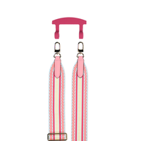 PATTERNED STRAP + HOOK