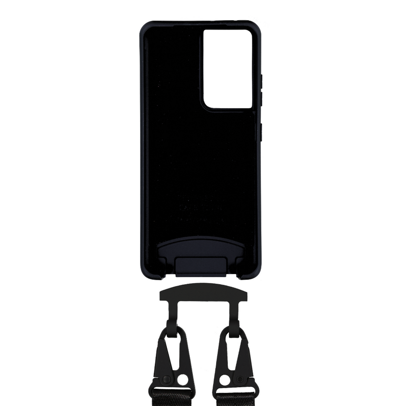 Samsung S20 Plus MIDNIGHT BLACK CASE + MIDNIGHT BLACK STRAP