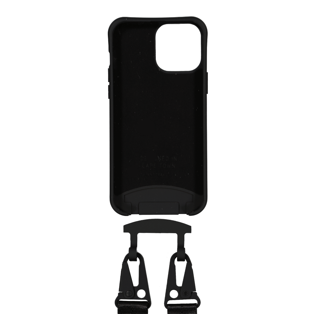 iPhone 13 Pro Max MIDNIGHT BLACK CASE + MIDNIGHT BLACK STRAP