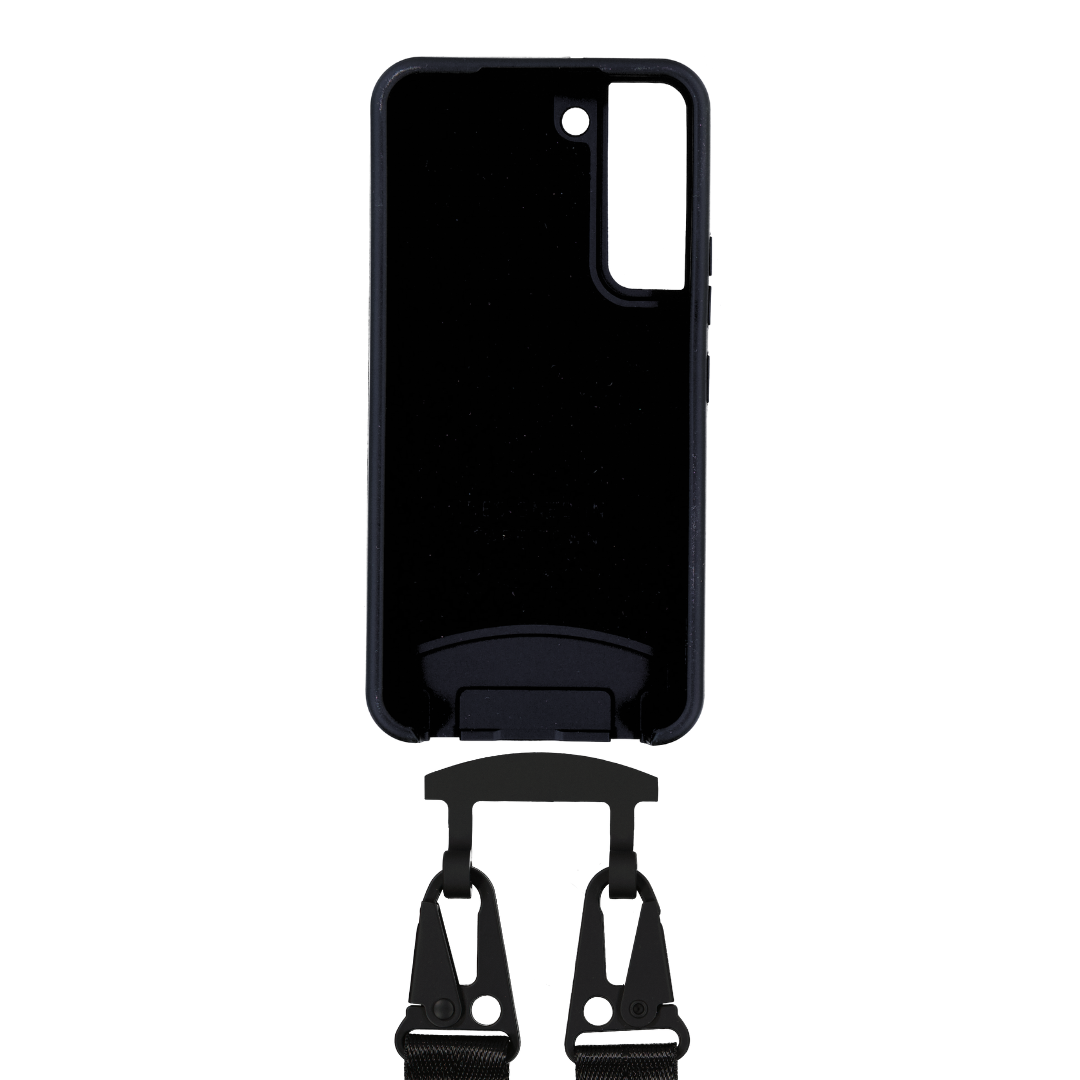 Samsung S21 MIDNIGHT BLACK CASE + MIDNIGHT BLACK STRAP