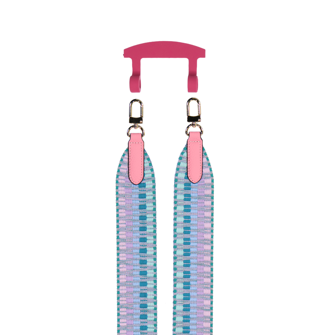 PATTERNED STRAP + HOOK