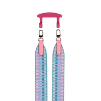 PATTERNED STRAP + HOOK