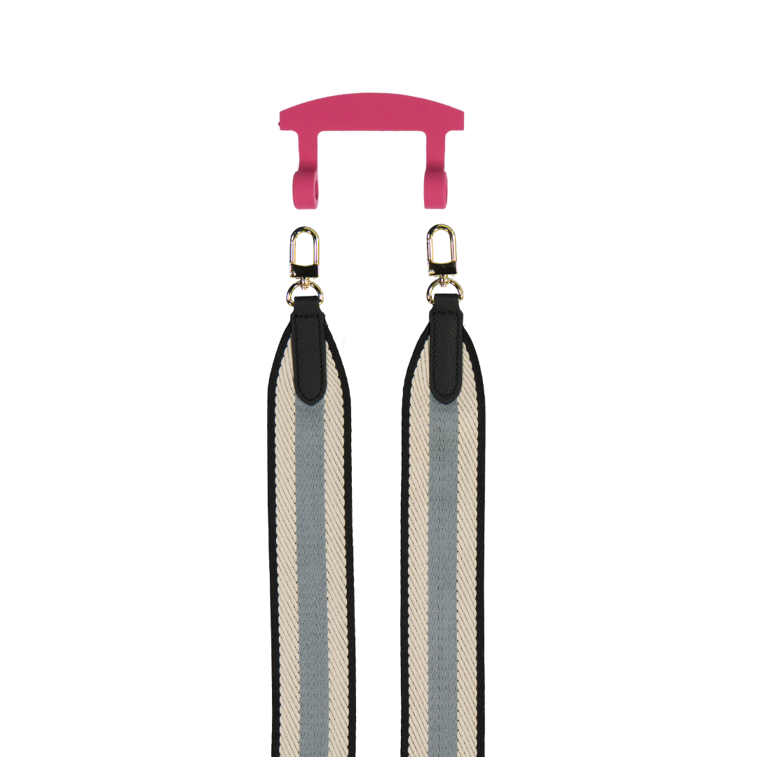 PATTERNED STRAP + HOOK