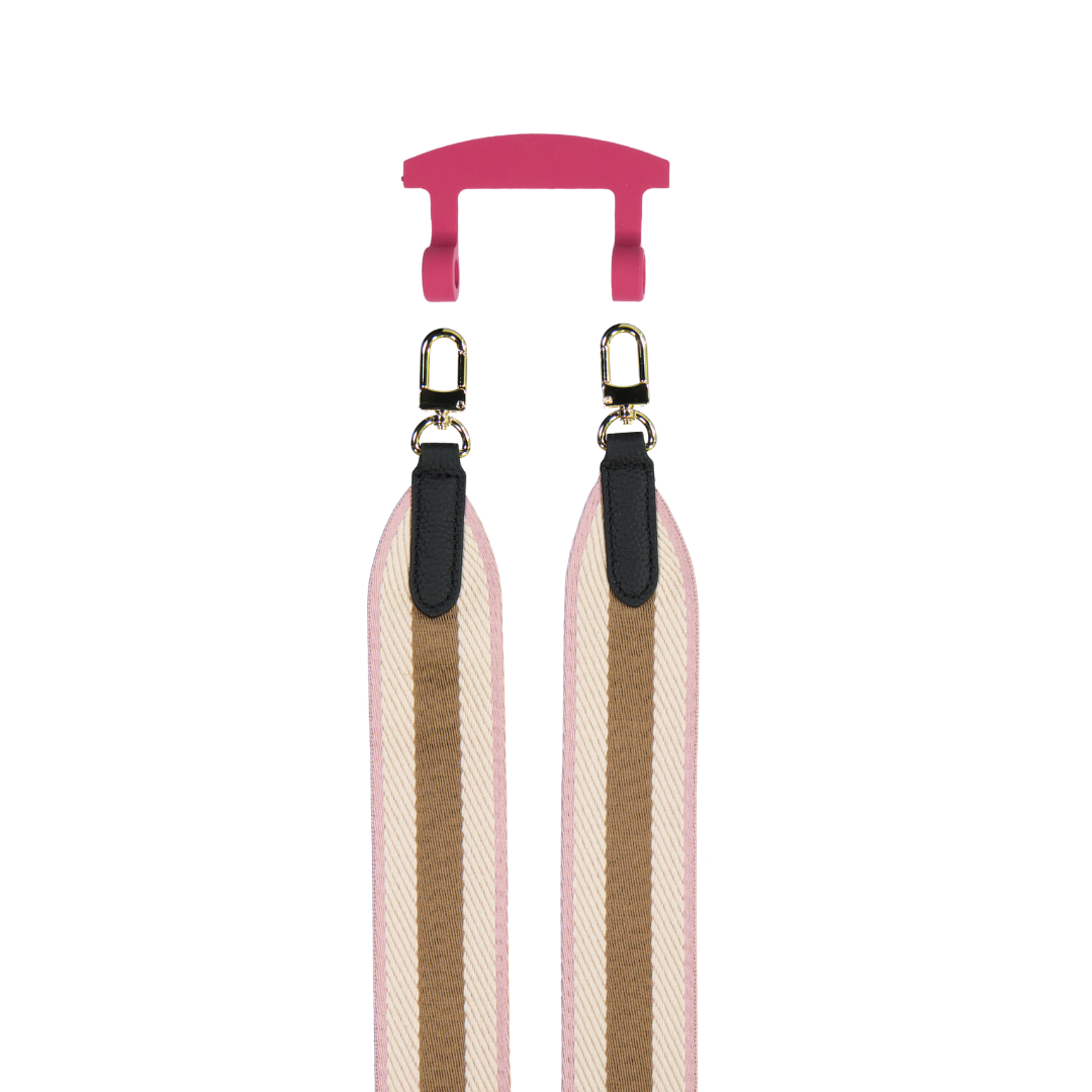 PATTERNED STRAP + HOOK