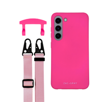 Samsung S23 HOT PINK CASE + STRAP