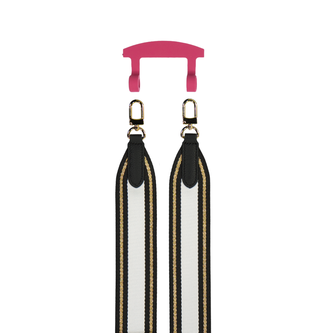 PATTERNED STRAP + HOOK