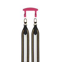 PATTERNED STRAP + HOOK