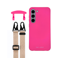 Samsung S23 HOT PINK CASE + STRAP
