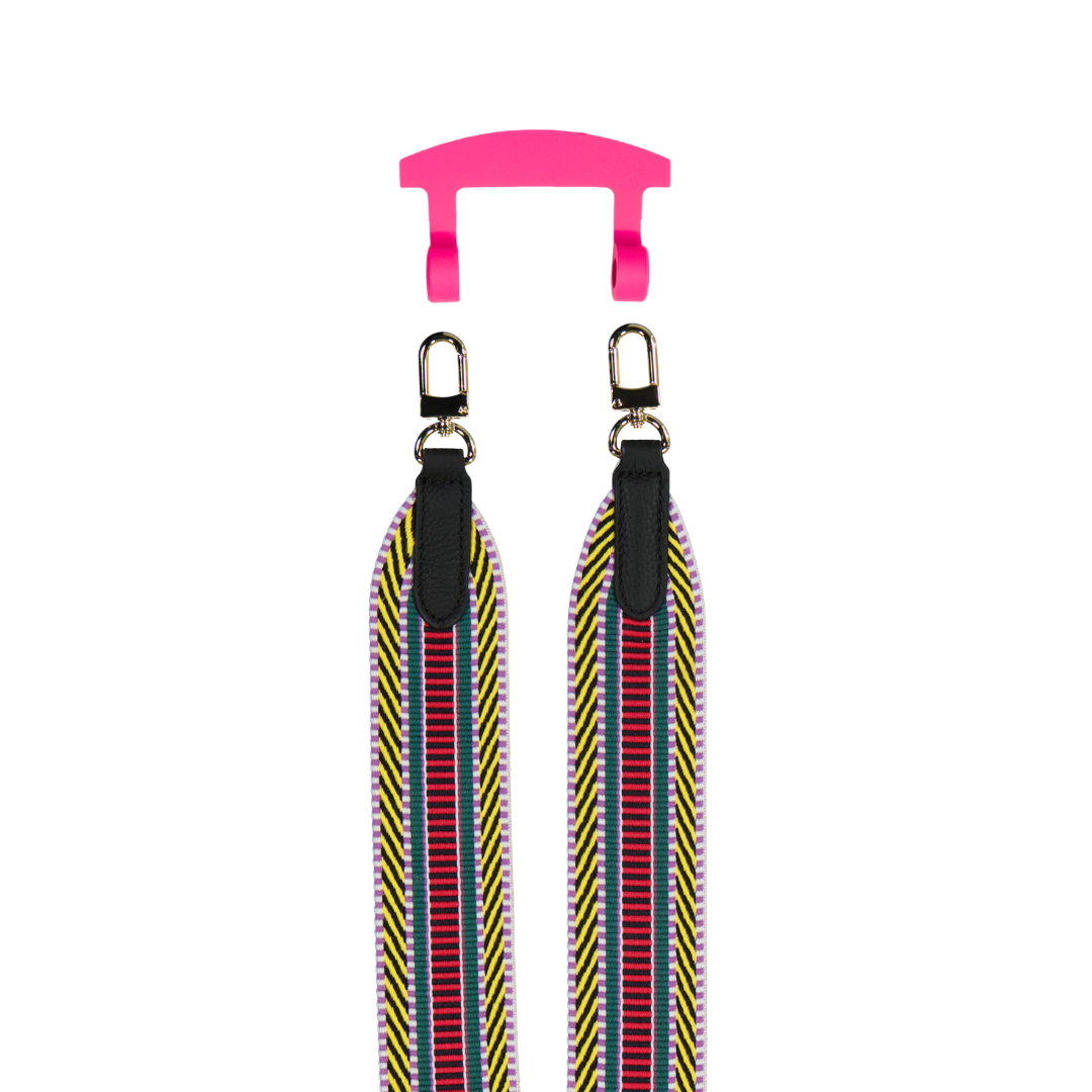 PATTERNED STRAP + HOOK