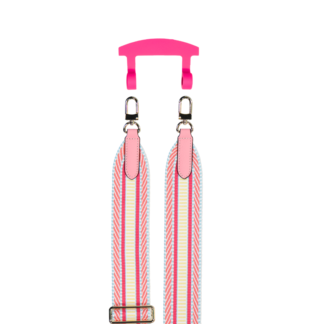 PATTERNED STRAP + HOOK