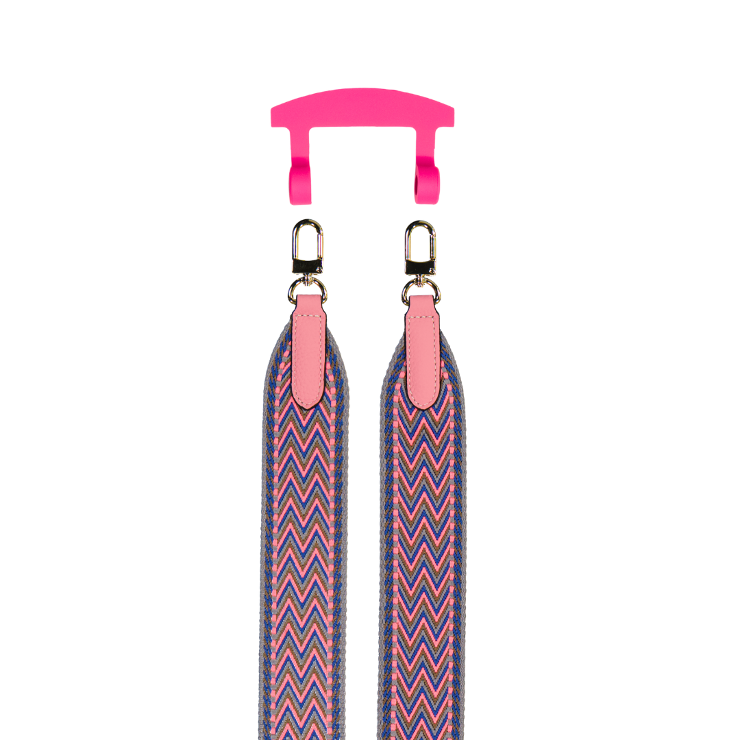 PATTERNED STRAP + HOOK