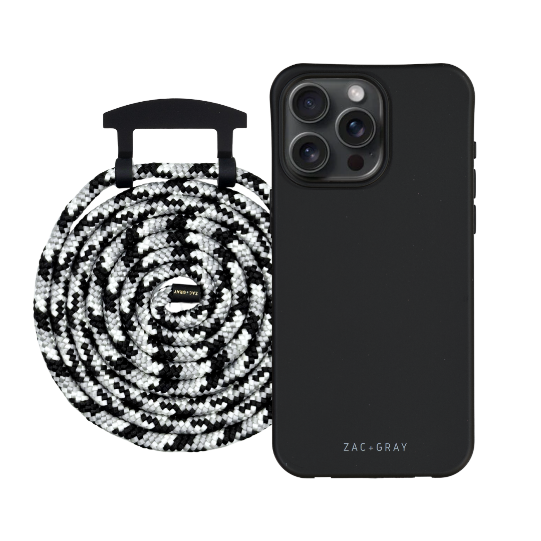 iPhone 17 Pro Max MIDNIGHT BLACK CASE + CORD