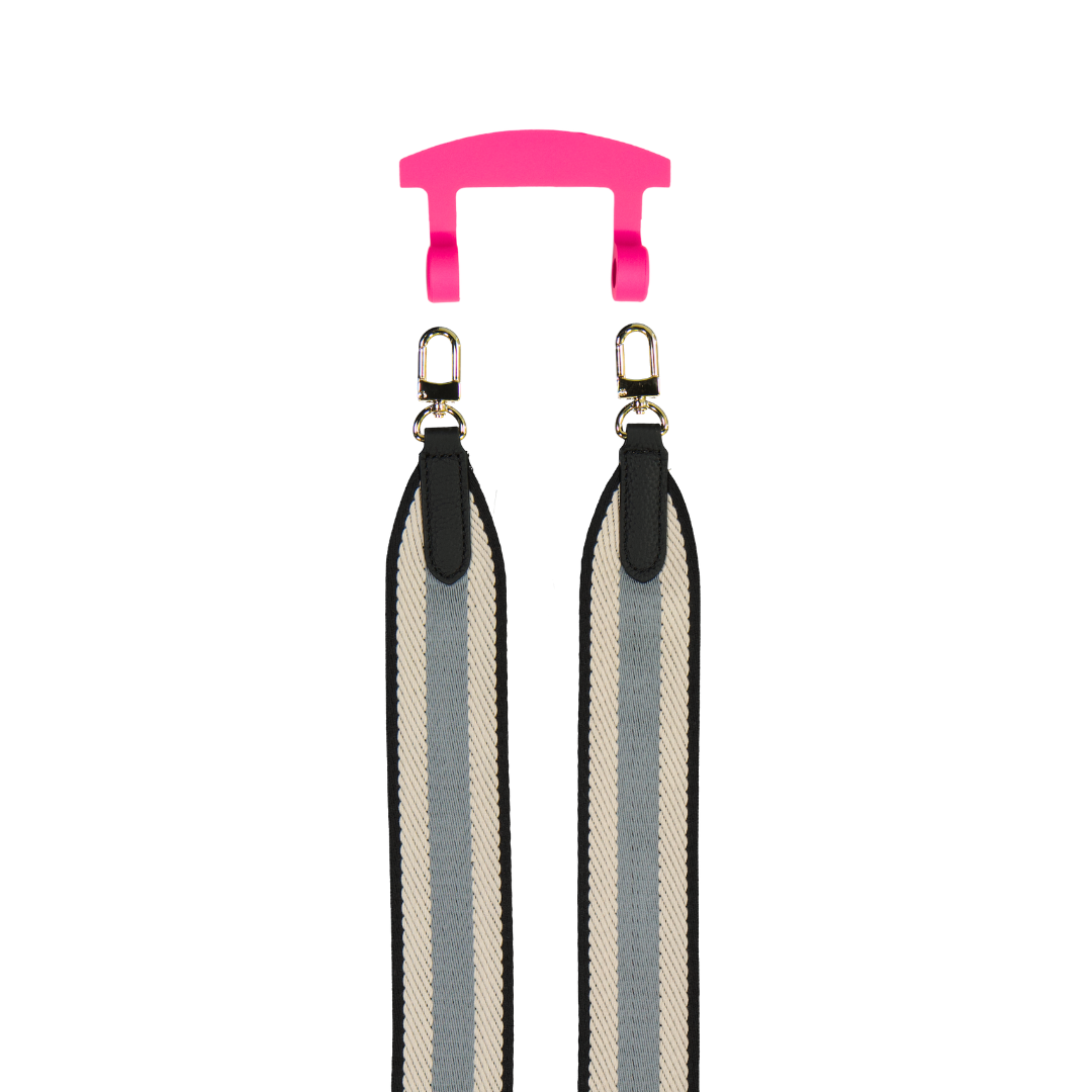 PATTERNED STRAP + HOOK