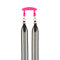 PATTERNED STRAP + HOOK