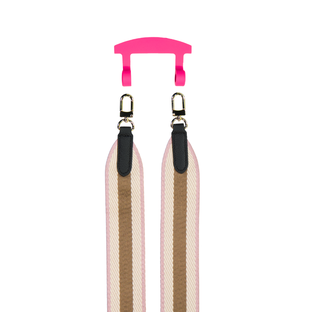 PATTERNED STRAP + HOOK