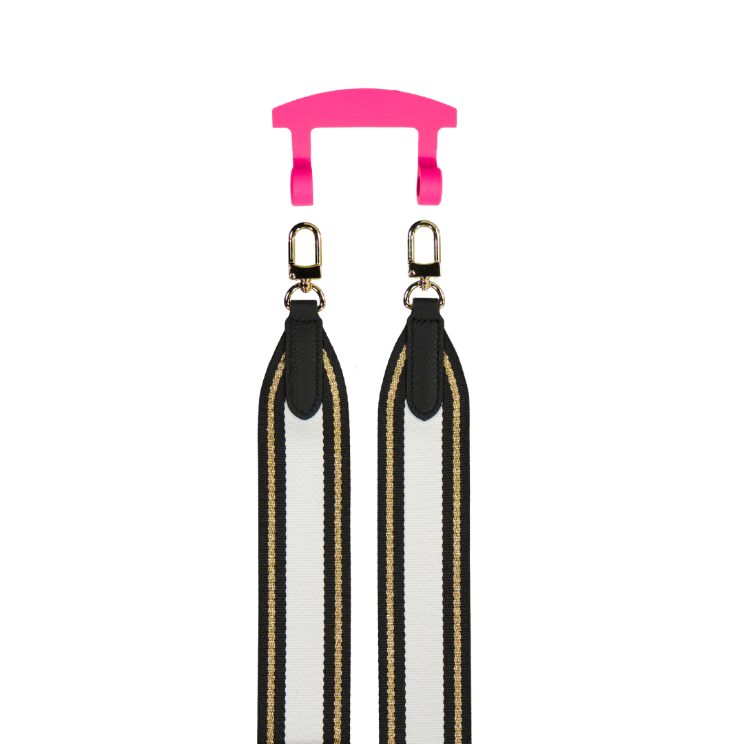 PATTERNED STRAP + HOOK