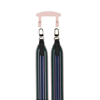 PATTERNED STRAP + HOOK