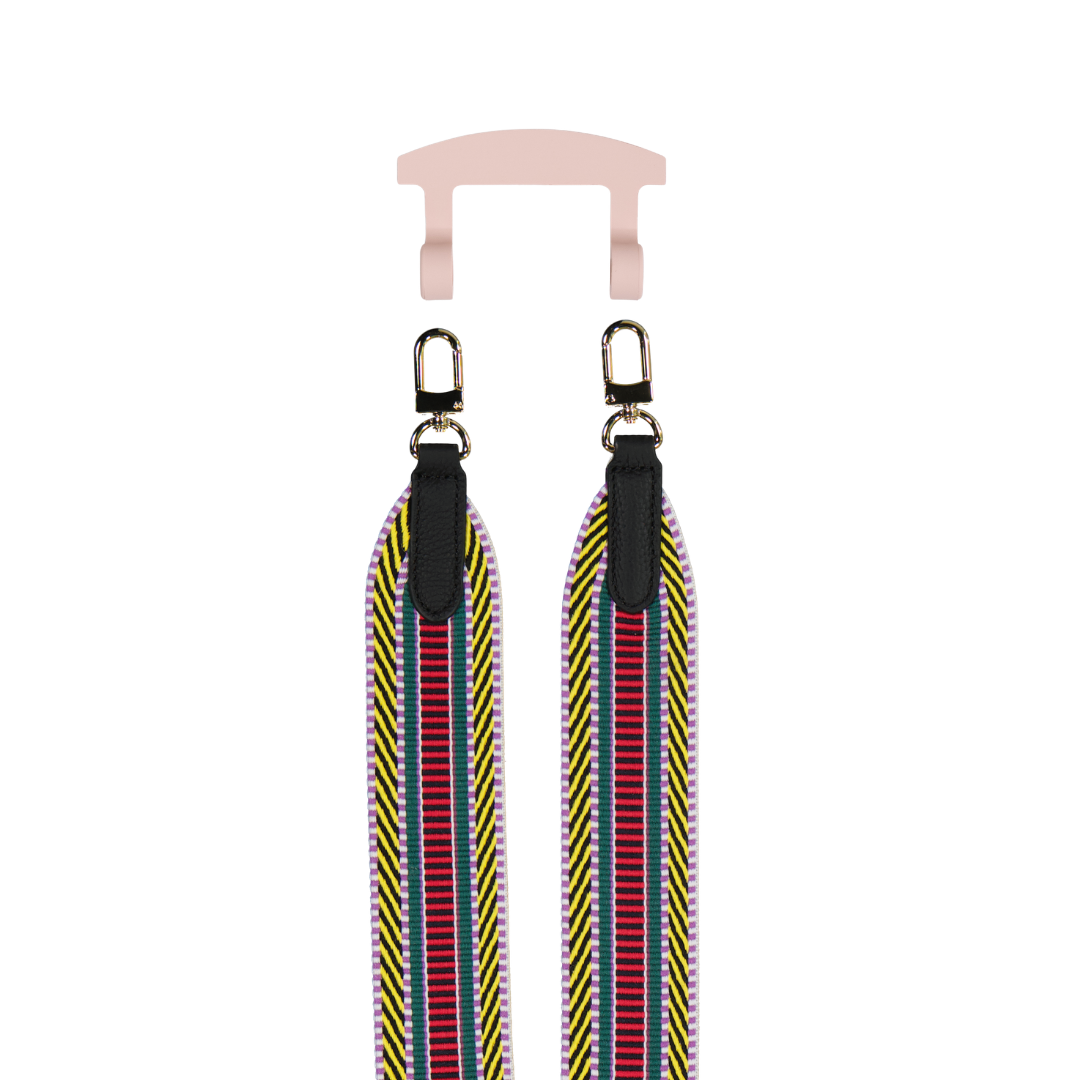 PATTERNED STRAP + HOOK