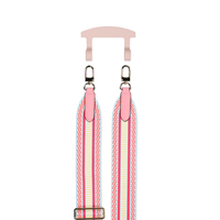 PATTERNED STRAP + HOOK